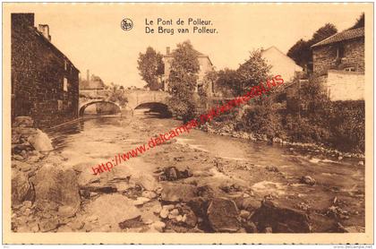 Le Pont de Polleur - de Brug van Polleur - Jalhay