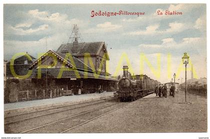 E122 - BELGIQUE - JODOIGNE Pittoresque - La Station - Geldenaken - Gare - Bahnhof - Train à Vapeur - Marcovici