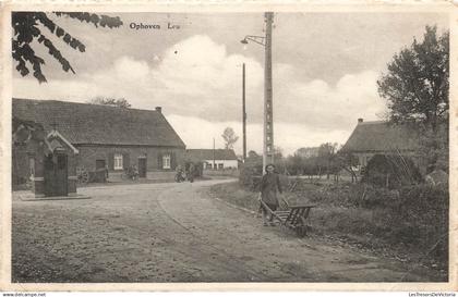 BELGIQUE - Ophoven - Leu - Bâtiment - Chalet - Route - Campagne - HRT - Ob 1952 - Animé - Carte postale ancienne