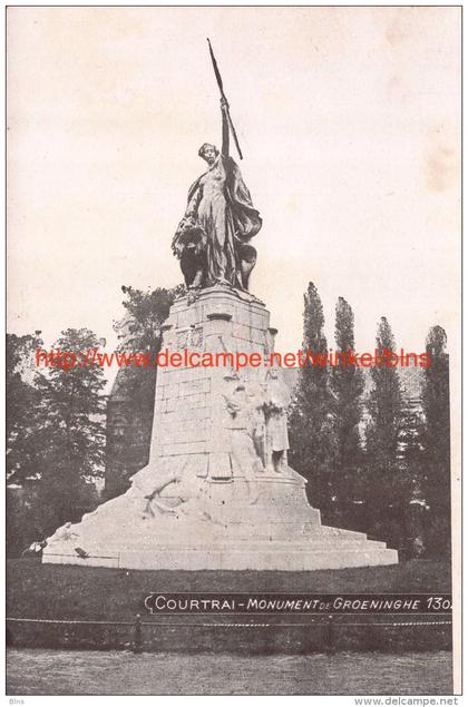 Monument de Groeninghe - Kortrijk