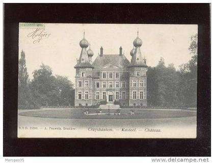 cruyshautem kasteel chateau édit.D.V.D. n° 11390