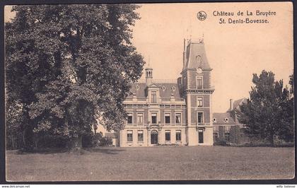 +++ CPA - Château de LA BRUYERE - ST DENIS BOVESSE - 1928  //