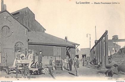 LA LOUVIÈRE (Hainaut) Hauts-Fourneaux Cambier