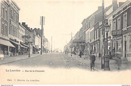 LA LOUVIÈRE (Hainaut) Rue de la Chaussée