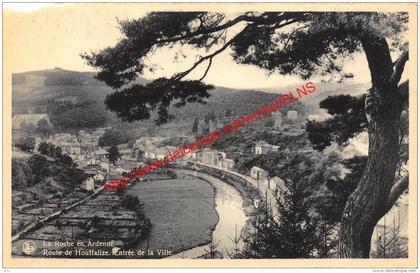 Route de Houffalize - Entrée de la Ville - La-Roche-en-Ardenne