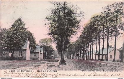 Leopoldsburg - camp de Beverloo - rue de l'olivier