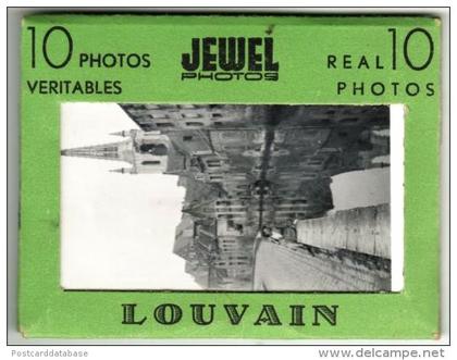 10 Photos Veritables - 10 Real Photos
Louvain - & small booklet complete