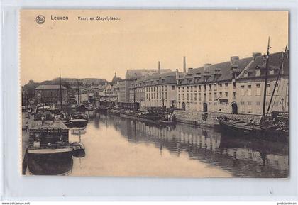 LEUVEN - Vaart en Stapelplaats