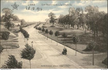 70786859 Liege Luettich Liege Boulevard Citadelle * Liege