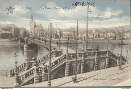 70786860 Liege Luettich Liege Passerelle Poste * Liege