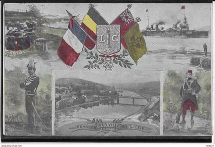 Belgique - Liège - Honneur à la ville de Liège