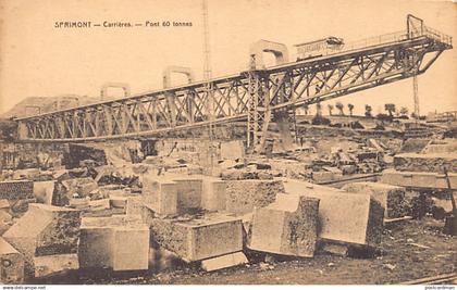 SPRIMONT (Liège) Carrières - Pont 60 tonnes