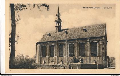 SINT MARTENS LIERDE  DE KERK       2 SCANS