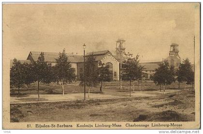 Eijsden-St.Barbara : koolmijn- Mines -charbonnage ( mines - mijnen )