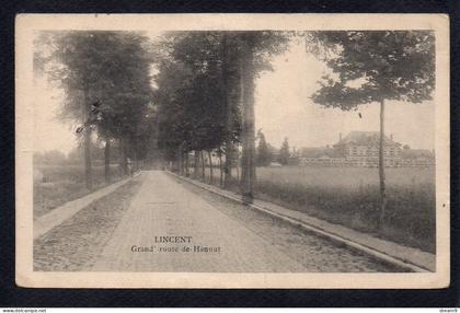 BELGIQUE - LINCENT- Grand'Route de Hannut