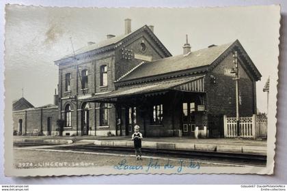 LINCENT (LIEGE) - LA GARE