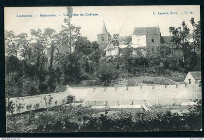 CPA - Carte Postale - Belgique - Linkebeek - Panorama - Vue prise du Château - 1908 (CP21054OK)