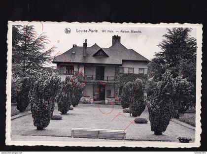 Louise-Marie - Wit Huis - Maison Blanche - postkaart