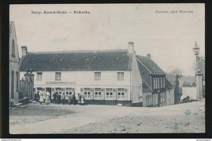 NUKERKE    DORP.  NOORD ZICHT.  ( A LA MAISON COMMUNALE  CHES  C.DEKEYSER )