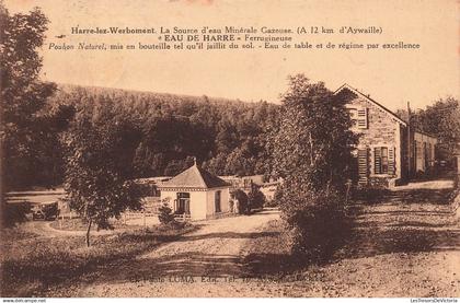 BELGIQUE - Manhay - Harre lez Werboment La Source d'eau Minérale gazeuse (A 12km d'Aywaille) - Carte postale ancienne