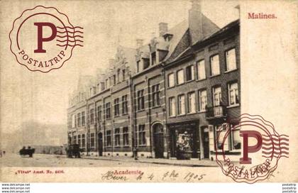 Malines - Académie 1905 BOORTMEERBEEK NAAR ST GILLES   MECHELEN MALINES ANTWERPEN ANVERS