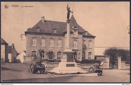 +++ CPA - METTET - Le Monument  //