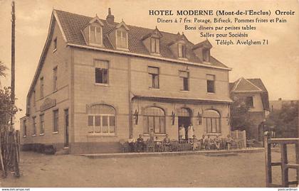 ORROIR Mont de l'Enclus (Hainaut) Hôtel Moderne