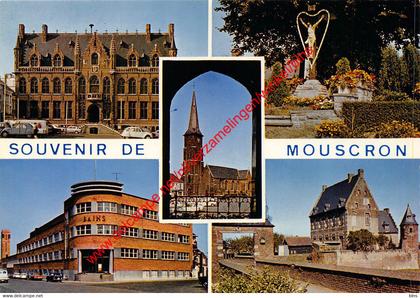 Hôtel de Ville - Calvaire dit Bon Di Qui chufèle - Moeskroen Mouscron