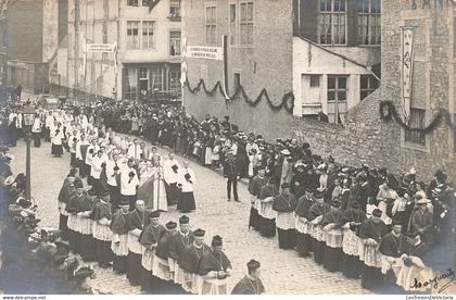 [-50%] CPA - Belgique - Namur - La Plante - Procession  - Oblitéré La Plante 1919 - Prêtre - carte photo