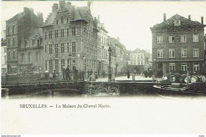 Bruxelles. Maison du Cheval Marin.