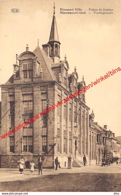 Nieuwpoort-Stad - Vredegerecht - Palais de Justice - Nieuwpoort