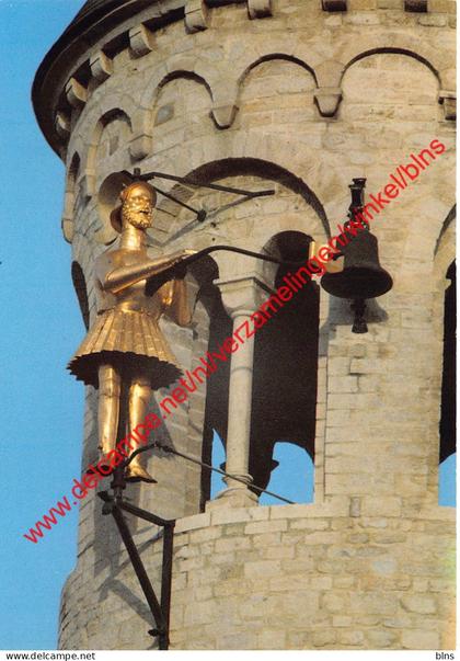 Collégiale Sainte-Gertrude le jacquemart Jean de Nivelles - Nivelles Nijvel