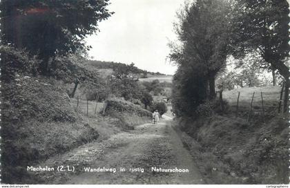 Postcard Belgium Machelen wandelweg in rustig