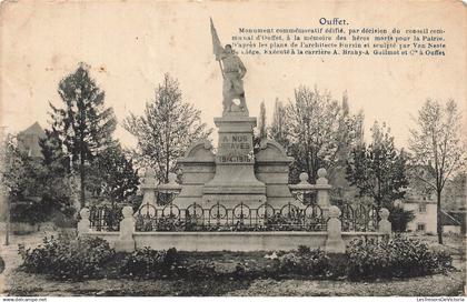 BELGIQUE - Ouffet - Monument commémoratif édifié, par décision du conseil communal d'Ouffet - Carte postale Ancienne