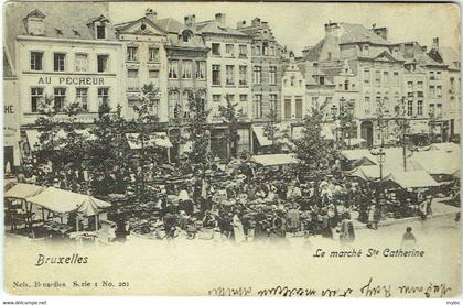 Bruxelles. Marché Ste. Catherine.