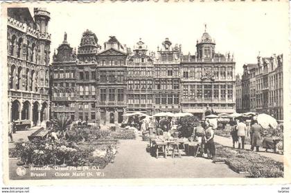 POSTAL   BRUXELLES  -BELGICA  -GRAND' PLACE