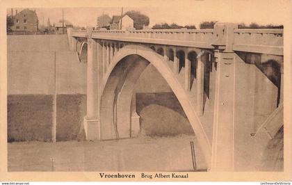 BELGIQUE - Riemst - Vroenhoven - Brug Albert Kanaal - vue générale - Centraal - Carte postale ancienne