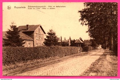 Ruysselede - École de l'État - Hôtel et Ateliers - Rijksopvoedingsgesticht - PREST BEERNEM - CESAR STANDAERT - NELS