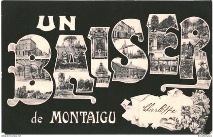 CPA  Carte postale Belgique Montaigu Un Baiser de Montaigu VM66101