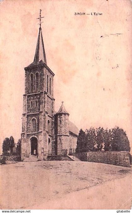 Somme - Leuze - SINSIN - l'église