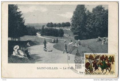 Saint-Gilles :  Le parc