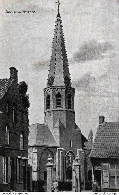 Staden, De kerk, um 1910/20