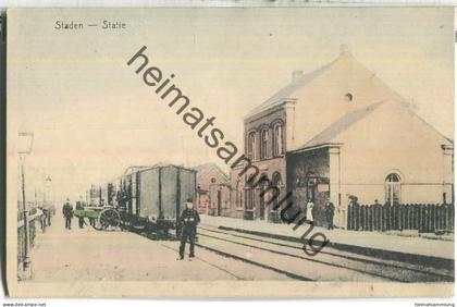 Staden - Statie - Bahnhof - Feldpost