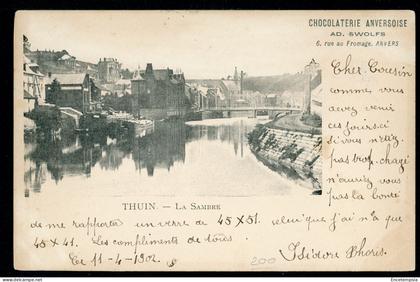 Carte Postale - Belgique - Thuin - La Sambre (CP24779)