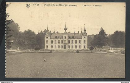 CPA - WINGHE SAINT GEORGES - Château de CLEERBEEK - Kasteel - Nels N°25    //