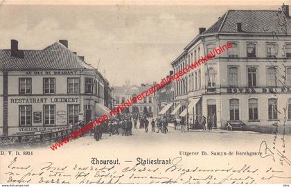 Thourout - Statiestraat - D.V.D. - Au Duc de Brabant - Torhout