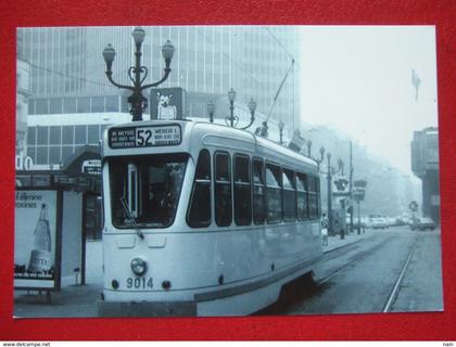 BELGIQUE - BRUXELLES - PHOTO 15 X 10 - TRAM - TRAMWAY - LIGNE 52 - AV MEYSSE - DROGENBOS -