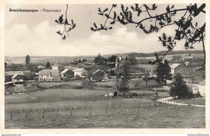 BELGIQUE - Remichampagne - Panorama - vue sur le village - Carte Postale Ancienne