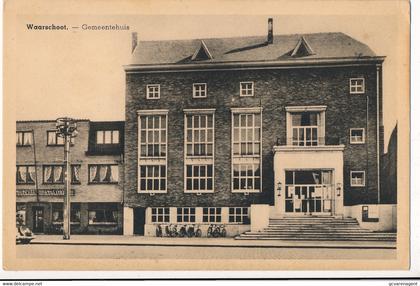 WAARSCHOOT  GEMEENTEHUIS              2 SCANS