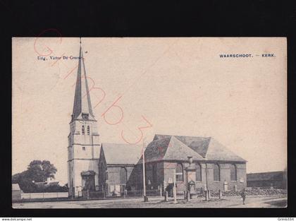 Waarschoot - Kerk - postkaart